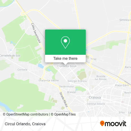 Circul Orlando map