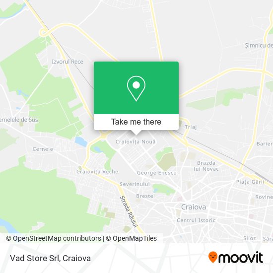 Vad Store Srl map