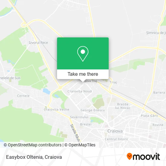Easybox Oltenia map