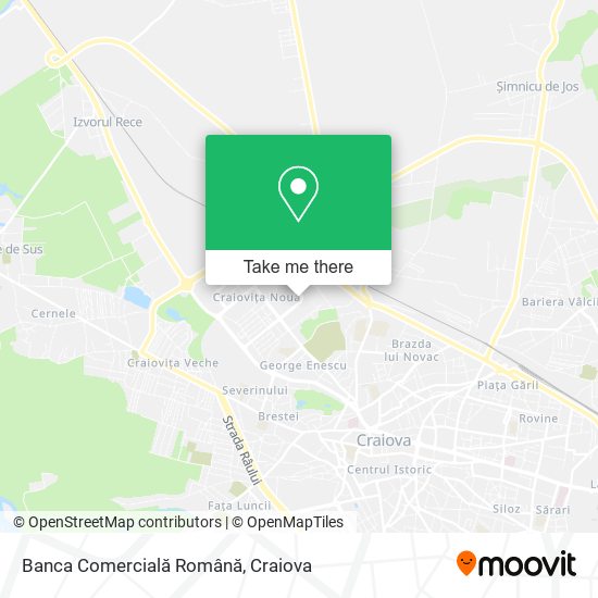 Banca Comercială Română map