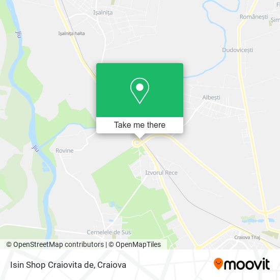 Isin Shop Craiovita de map