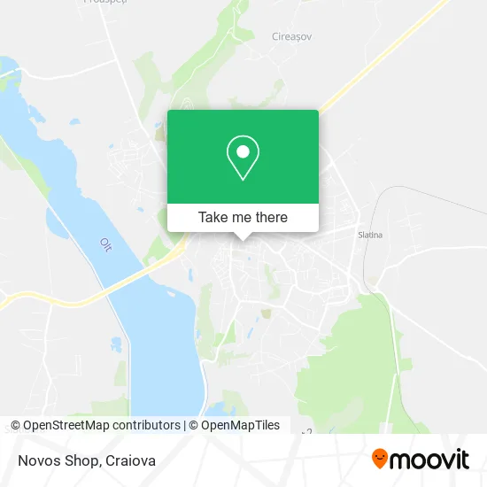 Novos Shop map