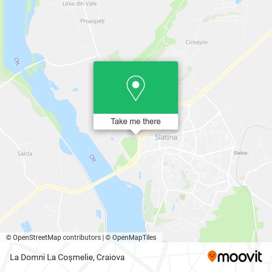 La Domni La Coșmelie map