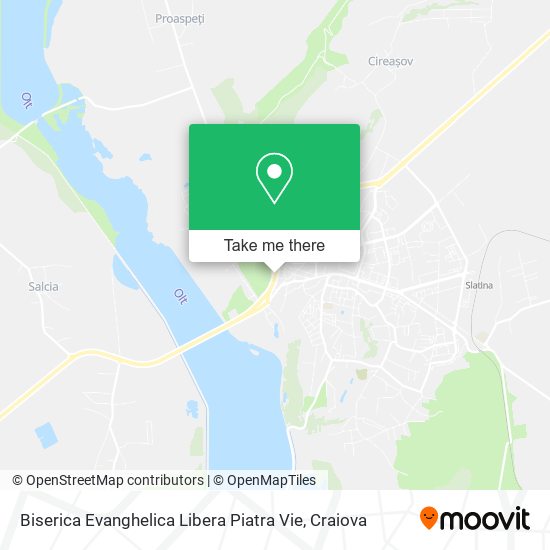 Biserica Evanghelica Libera Piatra Vie map