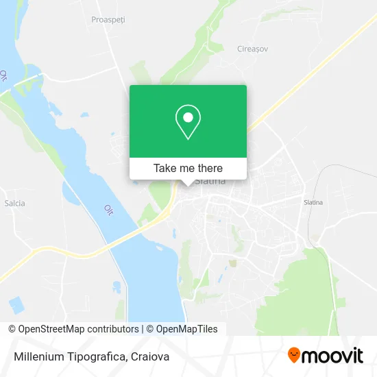 Millenium Tipografica map