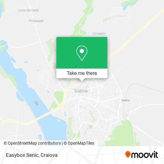 Easybox Senic map