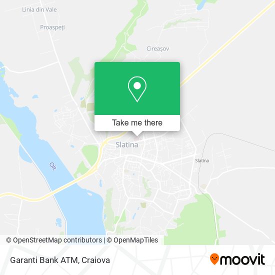 Garanti Bank ATM map