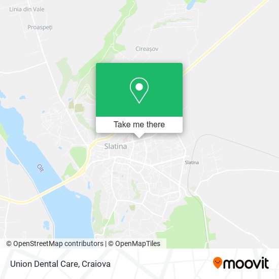 Union Dental Care map