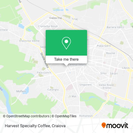 Harvest Specialty Coffee map