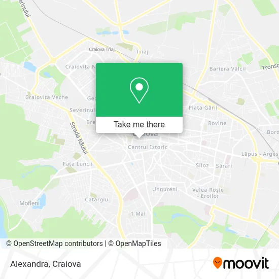 Alexandra map
