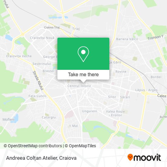 Andreea Colțan Atelier map