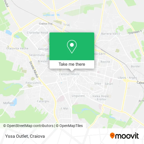 Yssa Outlet map