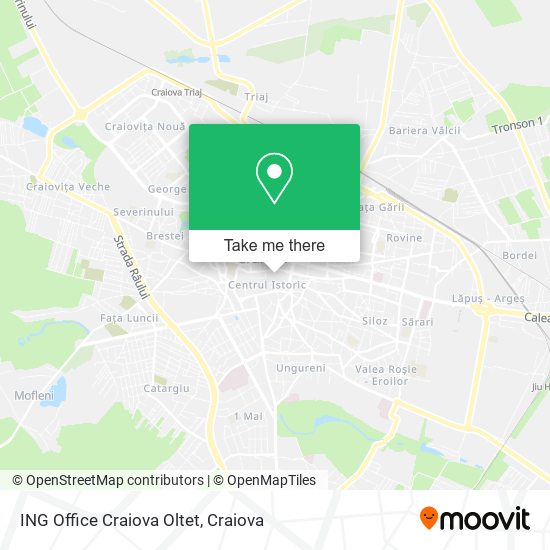 ING Office Craiova Oltet map