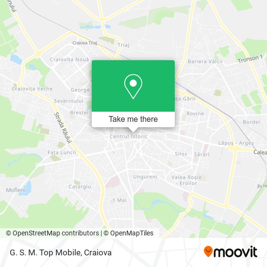 G. S. M. Top Mobile map