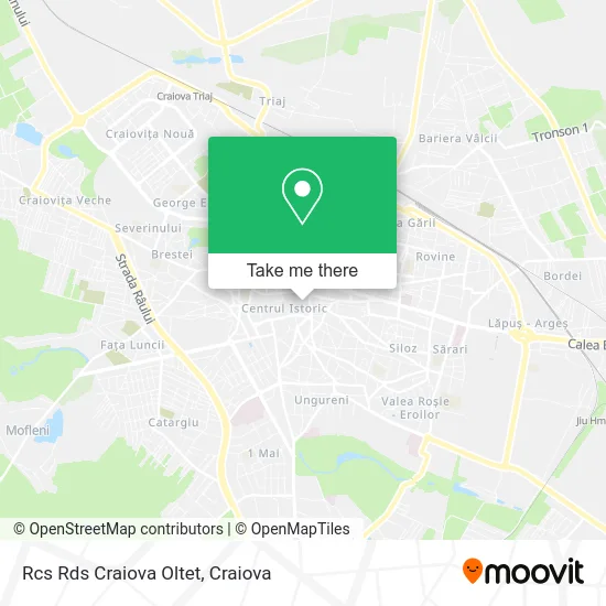 Rcs Rds Craiova Oltet map
