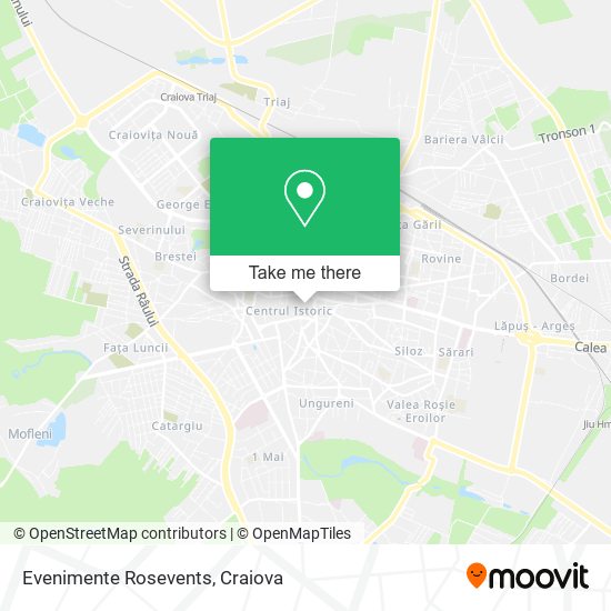 Evenimente Rosevents map