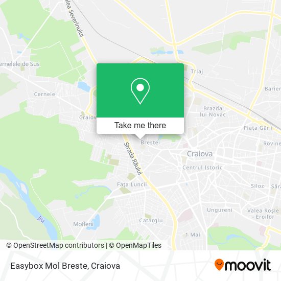 Easybox Mol Breste map