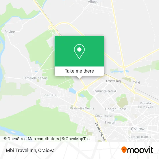 Mbi Travel Inn map