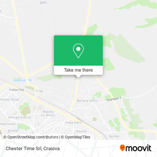 Chester Time Srl map