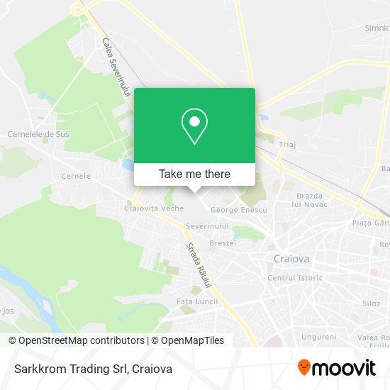 Sarkkrom Trading Srl map