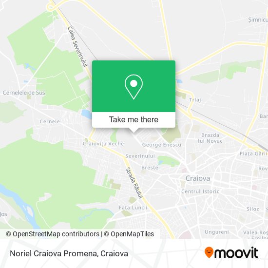 Noriel Craiova Promena map