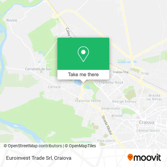 Euroinvest Trade Srl map