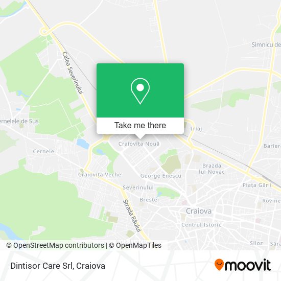 Dintisor Care Srl map