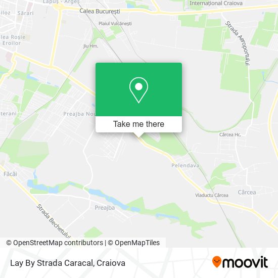 Lay By Strada Caracal map