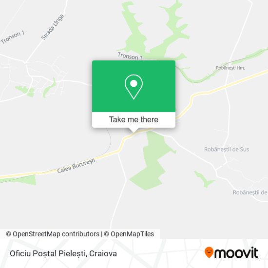Oficiu Poștal Pielești map