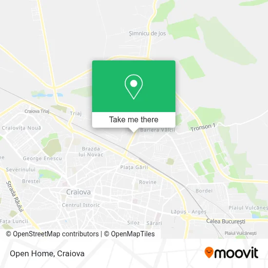 Open Home map