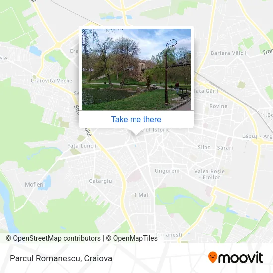 Parcul Romanescu map