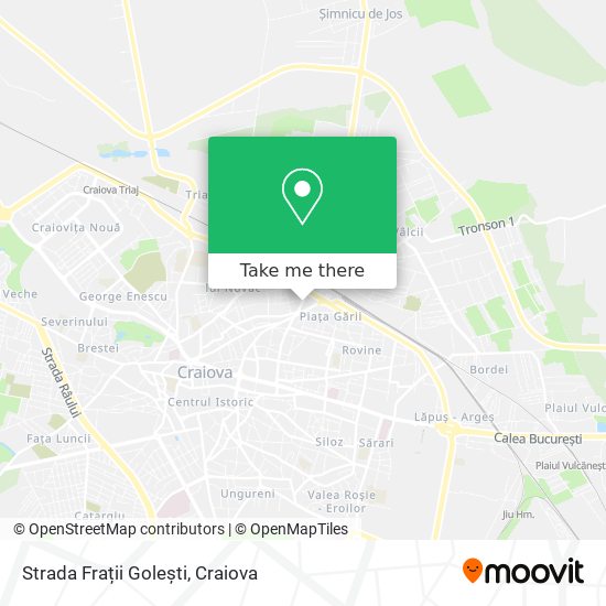 Strada Frații Golești map