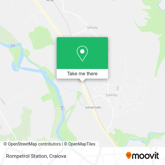 Rompetrol Station map