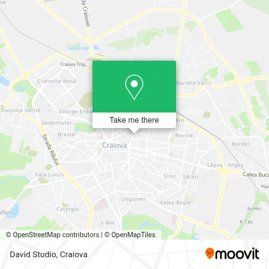 David Studio map