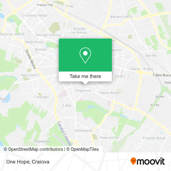 One Hope map