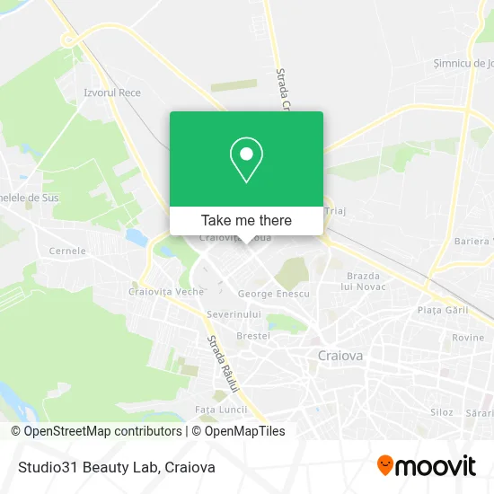 Studio31 Beauty Lab map