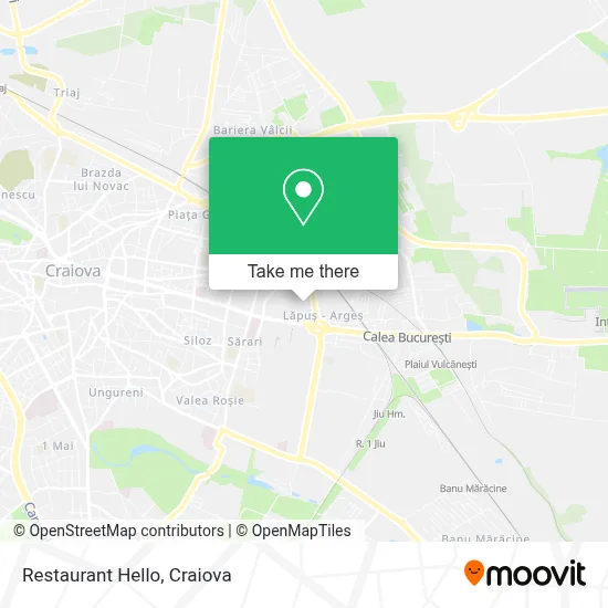 Restaurant Hello map