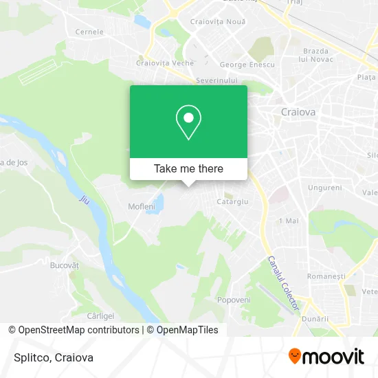 Splitco map