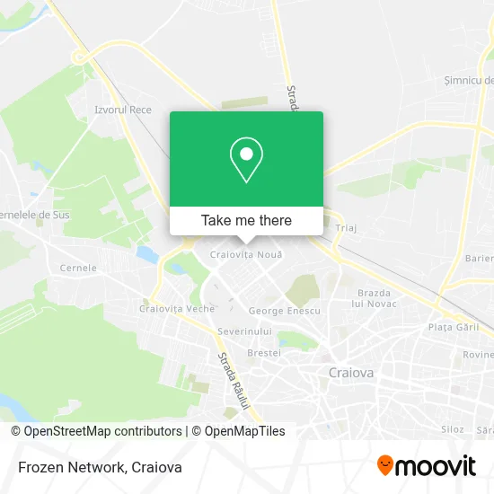 Frozen Network map