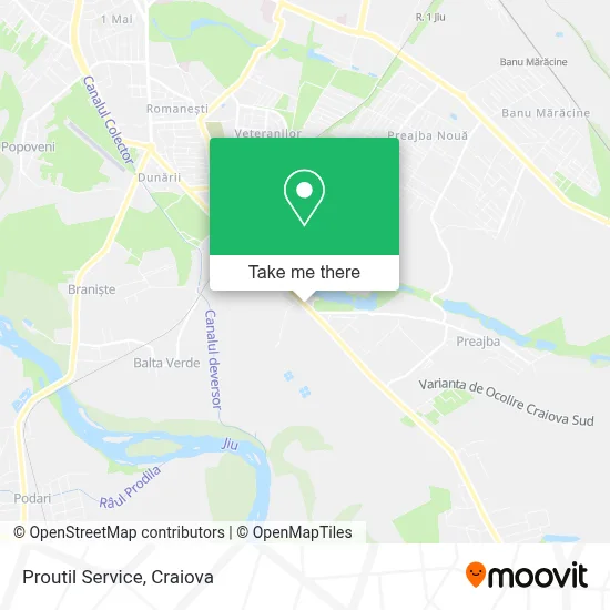 Proutil Service map