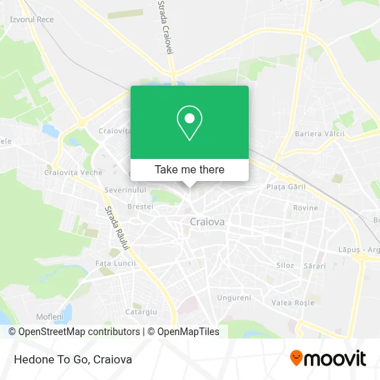 Hedone To Go map