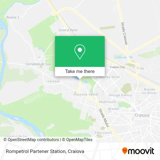 Rompetrol Partener Station map