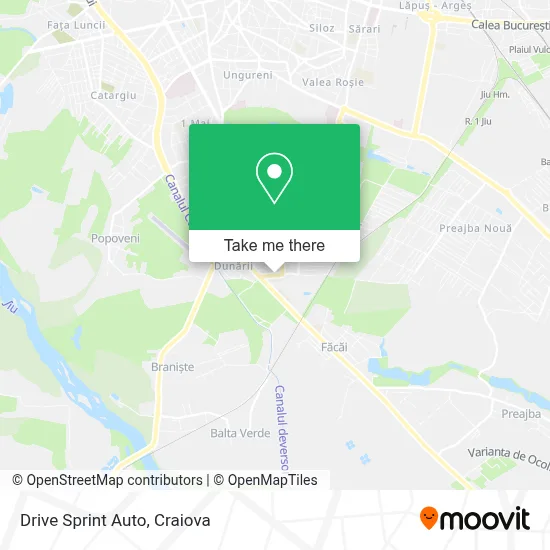 Drive Sprint Auto map