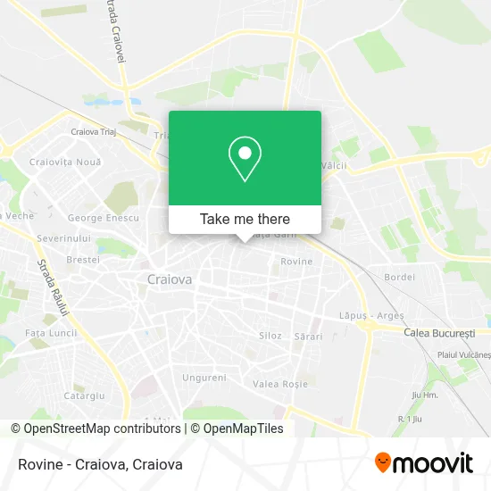 Rovine - Craiova map