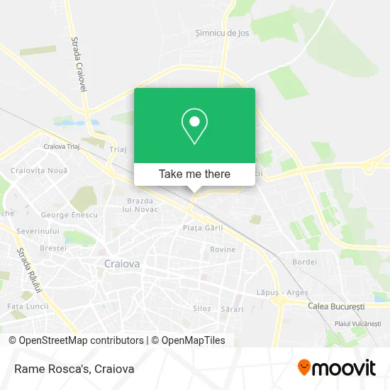 Rame Rosca's map