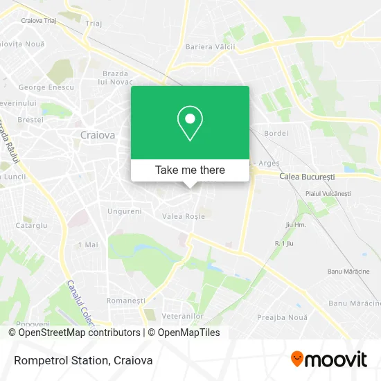 Rompetrol Station map