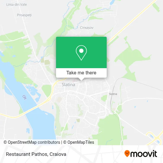 Restaurant Pathos map