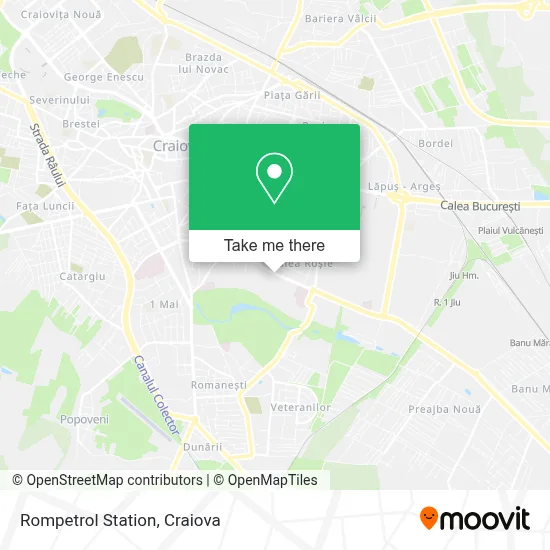 Rompetrol Station map