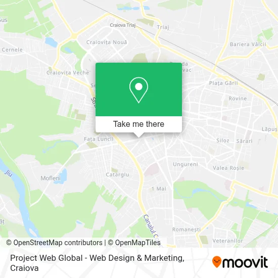 Project Web Global - Web Design & Marketing map