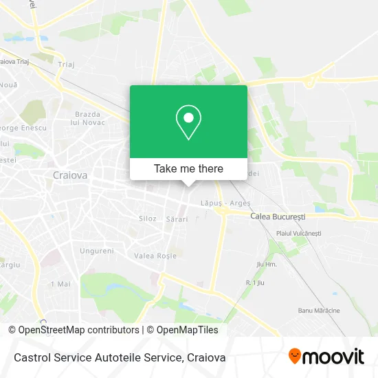 Castrol Service Autoteile Service map